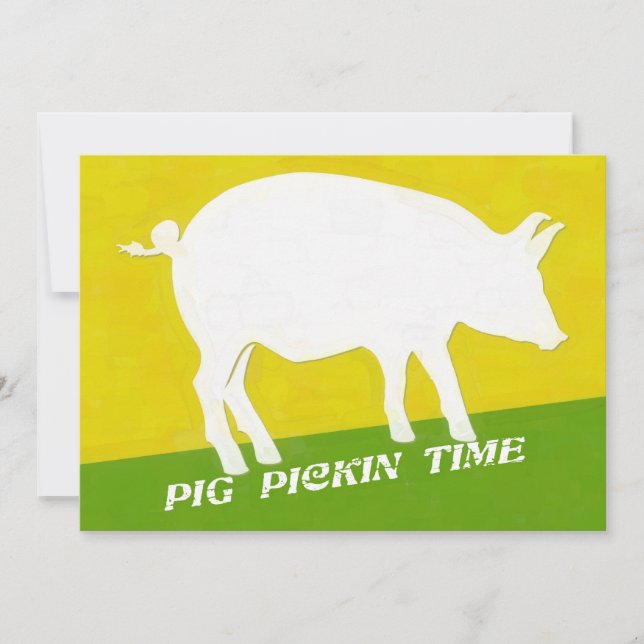 INVITATION TEMPS DE PIG PICKIN (Devant)