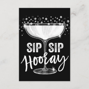 INVITATION TEMPS POUR ***SIP SIP SIP HOORAY** CÉLÉBRER L'INVI