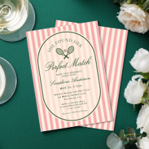 Tennis de mariage parfait pour une fête prénuptial