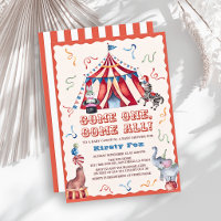 Tente de Cirque Foire Animaux Baby Shower