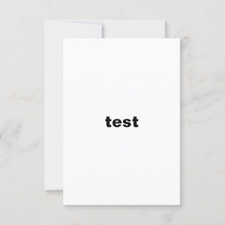 Invitation test du département mariage