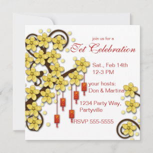 Invitation Tet Hoa Mai