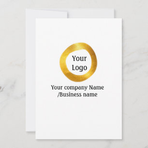 Invitation Texte de nom abstrait aquarelle coloré