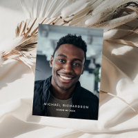 Texte simple | Vertical Two Photo Graduation Party