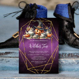 Invitation Thé de sorcières