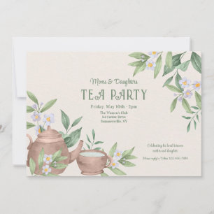 Invitation Thé Party Zen