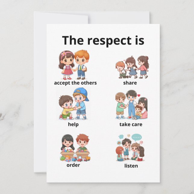Invitation the respect is (Devant)