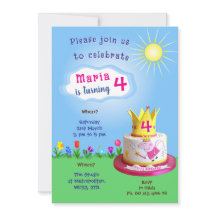 Invitation thème cochon de dessin animé. Fête d'en