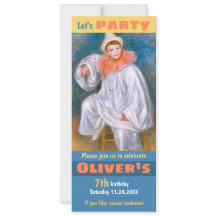 Thème d'anniversaire de cirque CC1067 Renoir White