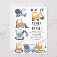 Thème de construction fête d'anniversaire