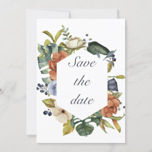 Invitation Thème de la récolte d'automne