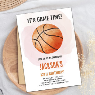 Invitation Thème de sport artistique pour enfants