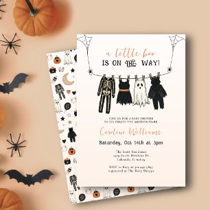 Invitation Thème d'Halloween Bébé Costume Linge de maison Épo