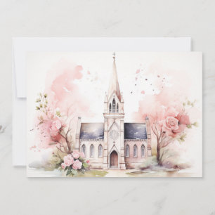 Invitation Thème Église Traditionnelle