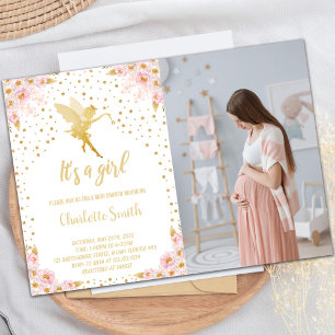 Invitation Thème Jardin enchanté pour les filles