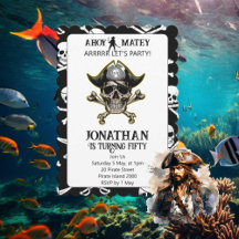 Thème Pirate Party Skull and Bones