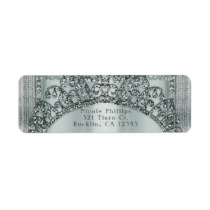 Invitation Tiara Crown & Diamond Bling