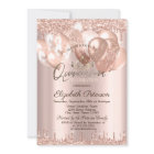 Tiara, Parties scintillant Rose d'or gouttes Ballo