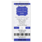 Invitation Ticket Prom, any occasion,easy DIY