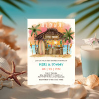 Tiki Beach Bar | Baby shower de la mer du coucher