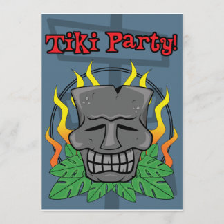Invitation Tiki Party