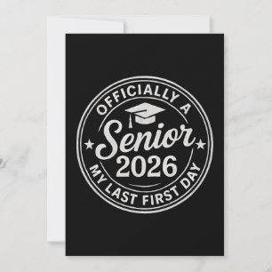 Invitation Timbre du premier jour Senior 2026