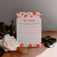 Time Capsule Game, Berry Sweet Baby shower Jeux