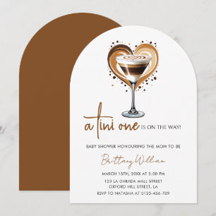 Invitation Tini One Martini Baby shower Arch