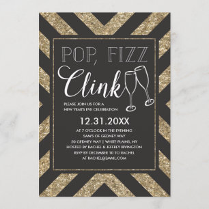 Invitation Tintement chic de sifflement de bruit