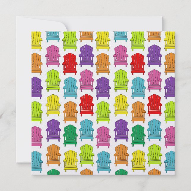 Invitation Tirer une chaise - SRF (Devant)