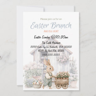 Invitation to a Charming Easter Brunch & Egg Hunt