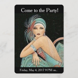 INVITATION TO A GATHERING - DECORATIVE AND CHIC