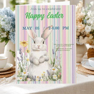 invitation to Easter with Peter Rabbit