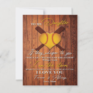 Invitation To My Daughter   Cute To My Daughter Gift