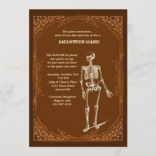 Invitation to Party Halloween Style