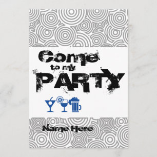 Invitation to personalize Eats to my Party