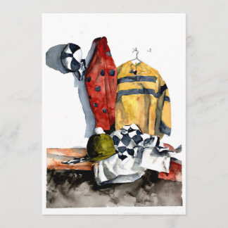 Invitation to the thrill of the the horse race.