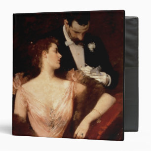 Invitation to the Waltz, 1895 (oil on canvas) Binder