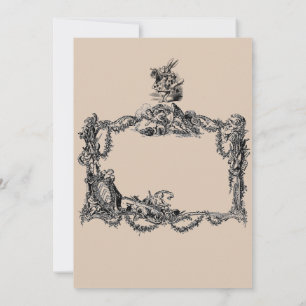 Invitation to the wedding card