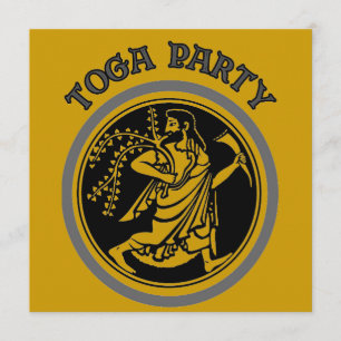 INVITATION TOGA PARTY