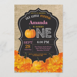 Invitation Toile de jute de rose d'invitation d'anniversaire