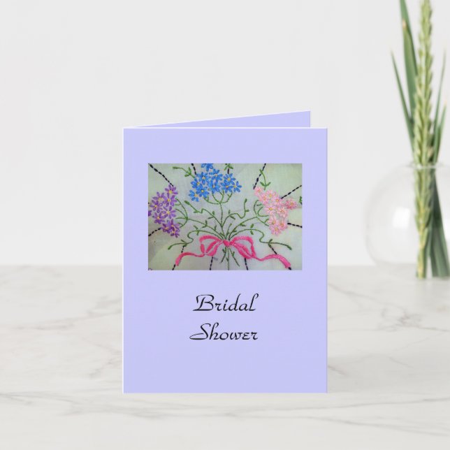 Invitation Toile vintage (Devant)