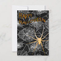 toiles d'araignées d'halloween heureuses
