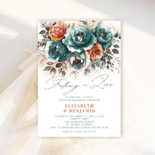 Invitation Tomber dans l'amour Moderne Chic Mariage Fête des 