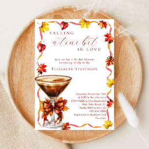 Invitation Tomber Un Peu Tini Dans Love Fête des mariées Mart