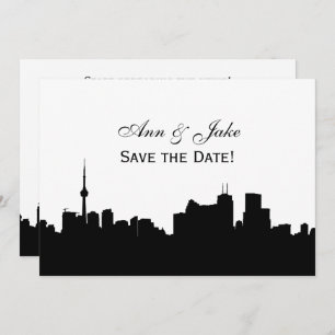 Invitation Toronto Silhouette do-it-yourself BG Couleur Enreg