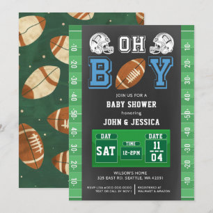 Invitation Touchdown Boy Football
