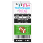 Touchdown ou Tutus Football Billet Sexe Révéler