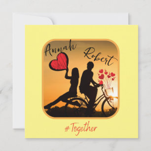 Invitation Toujours Amour Romantique