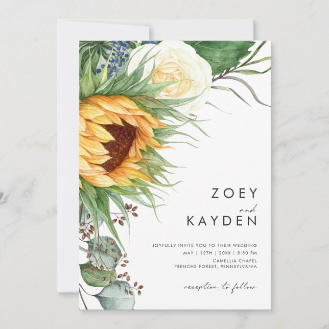 Invitation Tournée de pays audacieux | MARIAGE DÉCONTRACTÉ (Devant)